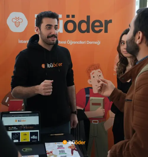 itüöder İlk Standında İTÜ Öğrencileriyle Buluştu